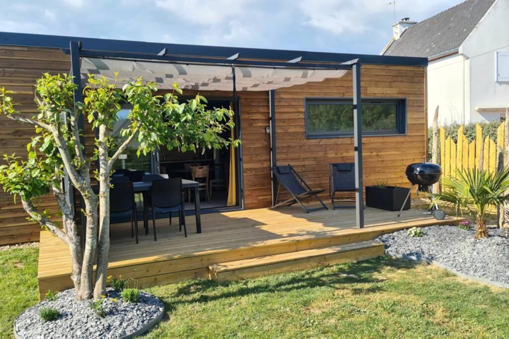 Maison En Bois Presqu'Ile De Rhuys Morbihan Le Tour-du-Parc Экстерьер фото